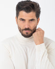 Dolcevita Bellwood in seta e cashmere - Latte