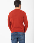 Girocollo Bellwood in seta e cashmere - Rosso