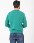 Girocollo Bellwood in seta e cashmere - Verde