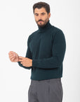 Dolcevita Bellwood in lana merino extrafine -verde