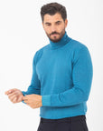 Dolcevita Paul Miranda in lana merino tintura used - ottanio