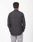 Camicia texana denim Mastai Ferretti nero