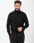 Dolcevita Bellwood in lana merino extrafine finezza 18 - Nero