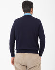 Girocollo Bellwood in lana merino extrafine Blu